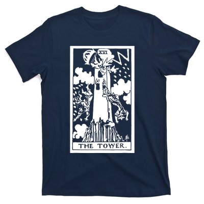 The T0wer Tarot Card Xvi T-Shirt