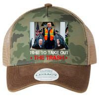 Time To Take Out The Trash Trump Garbage Man Legacy Tie Dye Trucker Hat