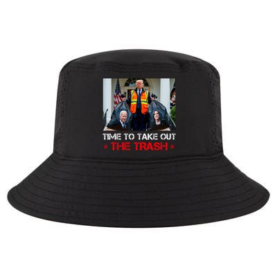Time To Take Out The Trash Trump Garbage Man Cool Comfort Performance Bucket Hat