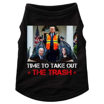 Time To Take Out The Trash Trump Garbage Man Doggie Tank