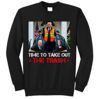 Time To Take Out The Trash Trump Garbage Man Sweatshirt