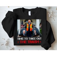 Time To Take Out The Trash Trump Garbage Man Sweatshirt