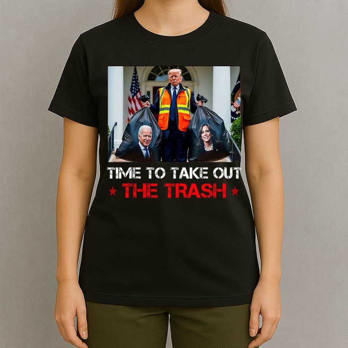 Time To Take Out The Trash Trump Garbage Man T-Shirt