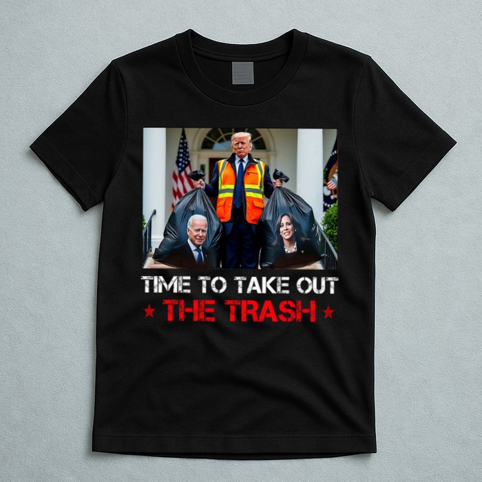 Time To Take Out The Trash Trump Garbage Man T-Shirt
