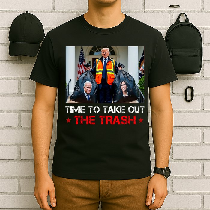 Time To Take Out The Trash Trump Garbage Man T-Shirt