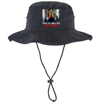 Time To Take Out The Trash Trump Garbage Man Bucket Hat