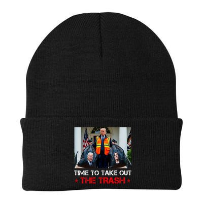 Time To Take Out The Trash Trump Garbage Man Beanie