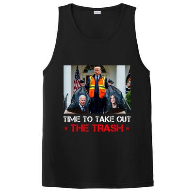 Time To Take Out The Trash Trump Garbage Man PosiCharge Competitor Tank