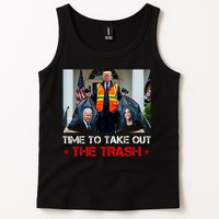 Time To Take Out The Trash Trump Garbage Man Tank Top