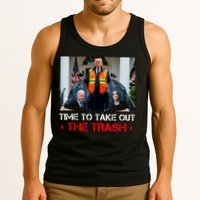Time To Take Out The Trash Trump Garbage Man Tank Top