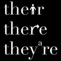 There Their They're English Teacher Funny Grammar Teacher Cooling Performance Crew T-Shirt