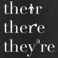 There Their They're English Teacher Funny Grammar Teacher Adult Drive Performance Visor