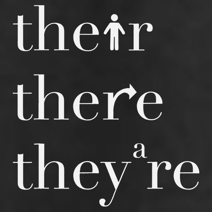 There Their They're English Teacher Funny Grammar Teacher Adult Drive Performance Visor