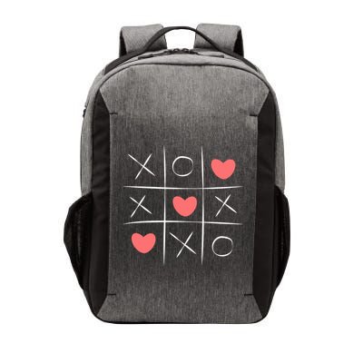 Tic Tac Toe Xoxo Valentines Day Cute Vector Backpack