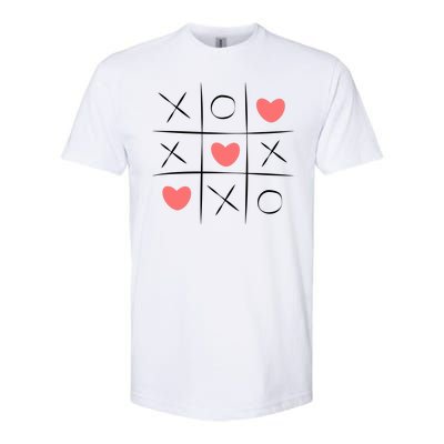 Tic Tac Toe Xoxo Valentines Day Cute Softstyle CVC T-Shirt