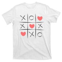 Tic Tac Toe Xoxo Valentines Day Cute T-Shirt