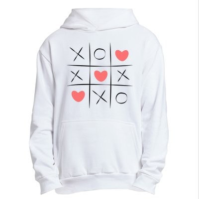 Tic Tac Toe Xoxo Valentines Day Cute Urban Pullover Hoodie