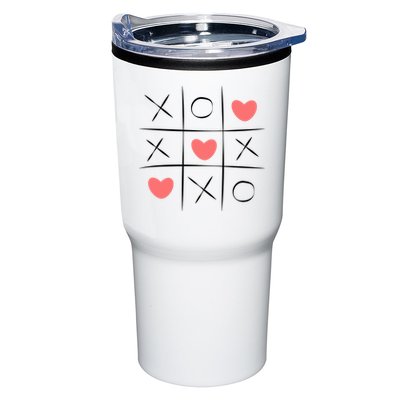Tic Tac Toe Xoxo Valentines Day Cute Tumbler