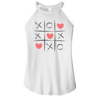 Tic Tac Toe Xoxo Valentines Day Cute Women’s Perfect Tri Rocker Tank