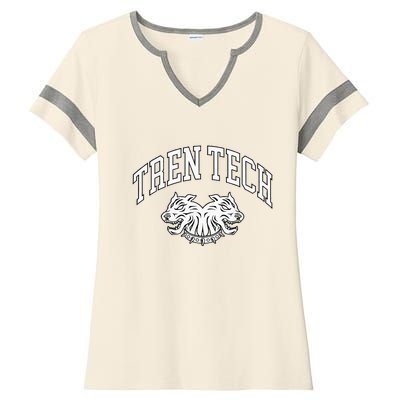 Tren Tech Ladies Halftime Notch Neck Tee