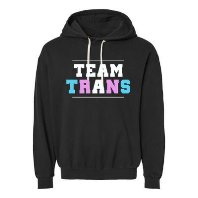 Team Trans Garment-Dyed Fleece Hoodie