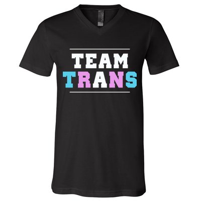 Team Trans V-Neck T-Shirt