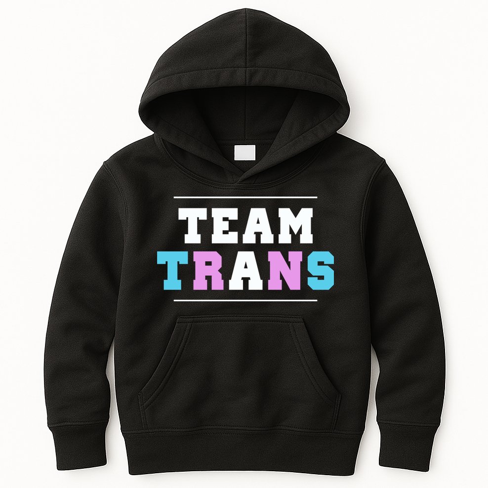 Team Trans Kids Hoodie