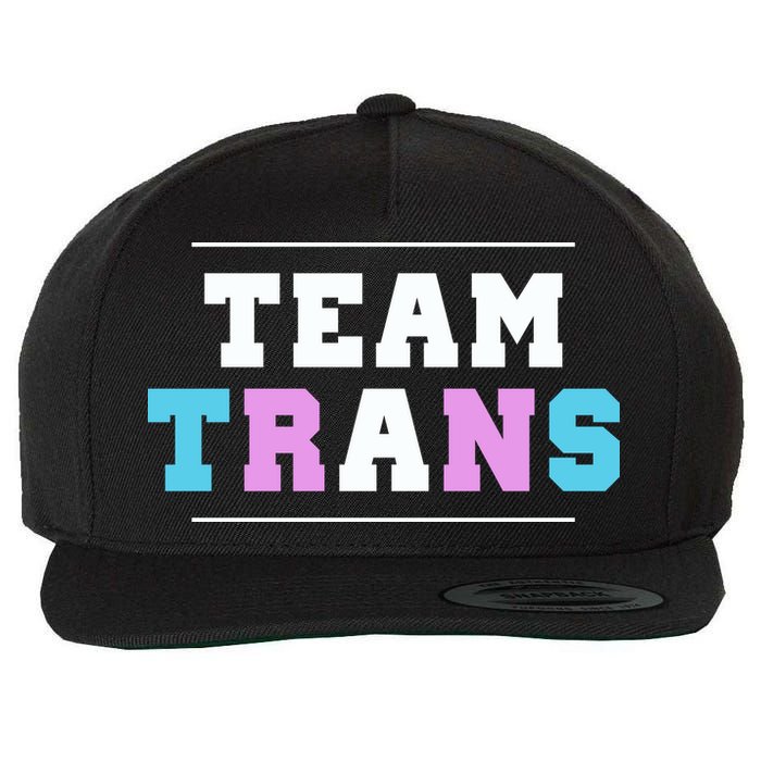 Team Trans Wool Snapback Cap