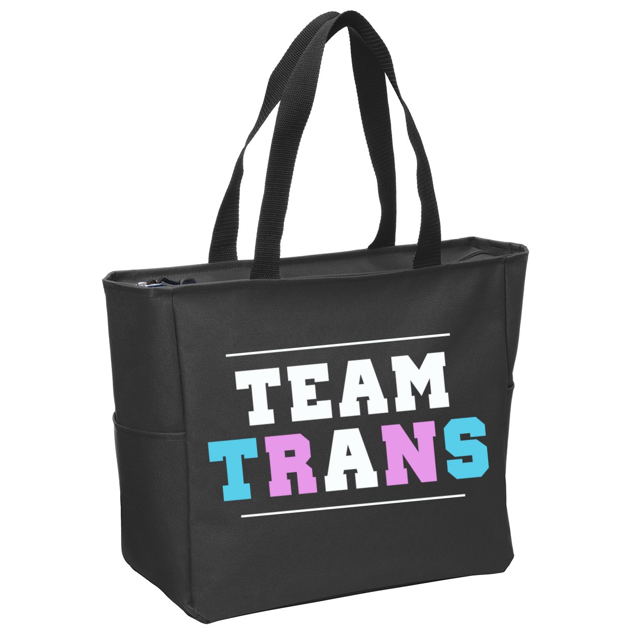 Team Trans Zip Tote Bag