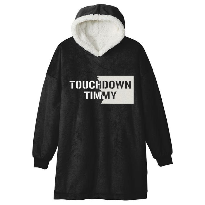 Touchdown Timmy Tim Walz Hooded Wearable Blanket
