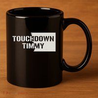 Touchdown Timmy Tim Walz 11oz C Handle Ceramic Mug