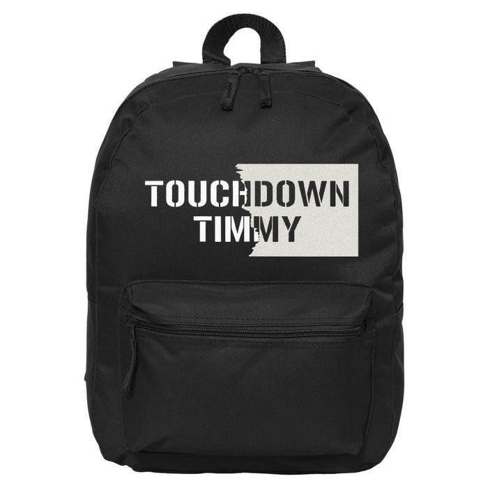 Touchdown Timmy Tim Walz 16 in Basic Backpack