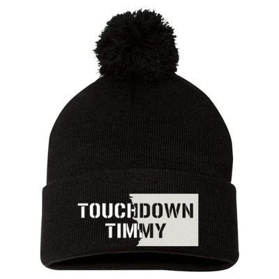 Touchdown Timmy Tim Walz Pom Pom 12in Knit Beanie