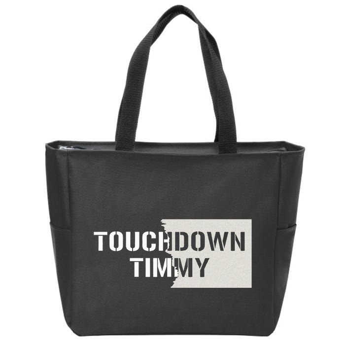 Touchdown Timmy Tim Walz Zip Tote Bag