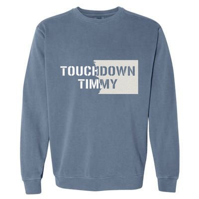 Touchdown Timmy Tim Walz Garment-Dyed Sweatshirt