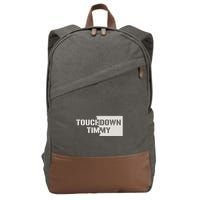 Touchdown Timmy Tim Walz Cotton Canvas Backpack