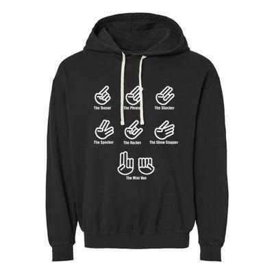 The Teaser The Pleaser The Shocker The Spocker The Rocker Garment-Dyed Fleece Hoodie