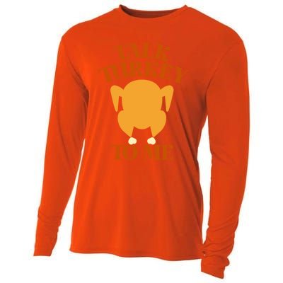 Talk Turkey To Me Gift Cooling Performance Long Sleeve Crew