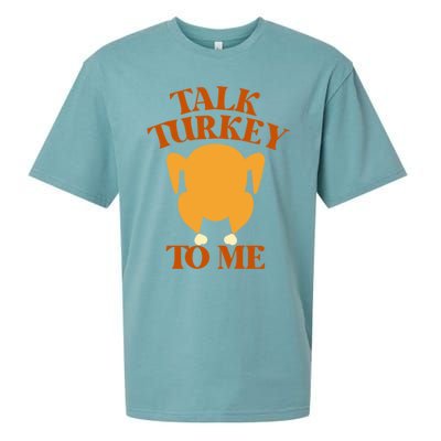 Talk Turkey To Me Gift Sueded Cloud Jersey T-Shirt