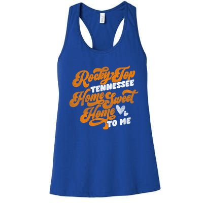 Tennessee Top TN Top Volunteer State Vintage Women's Racerback Tank