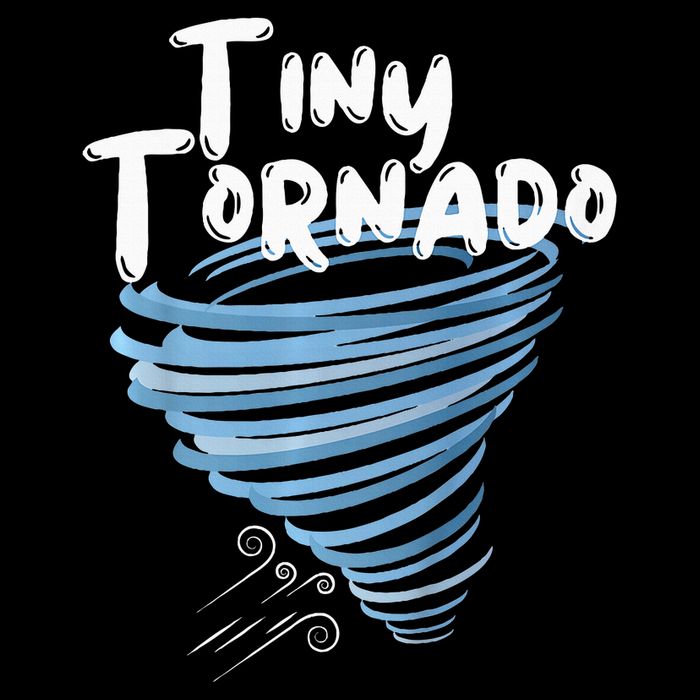 Tiny Tornado Flat Bill Trucker Hat