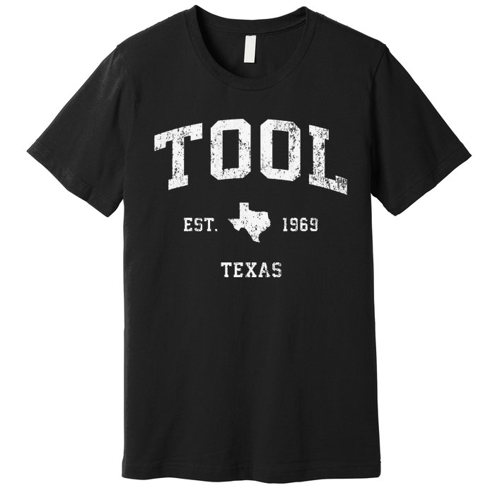 Tool Texas TX Vintage Athletic Sports Premium T-Shirt