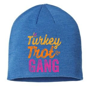 Trot Team Thanksgiving Turkey Pilgrim Running Gift Sustainable Beanie