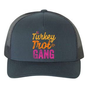 Trot Team Thanksgiving Turkey Pilgrim Running Gift Yupoong Adult 5-Panel Trucker Hat