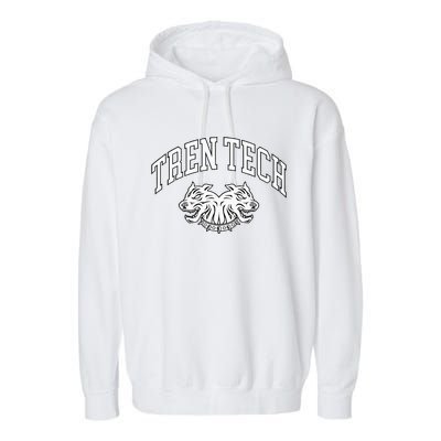 Tren Tech Garment-Dyed Fleece Hoodie