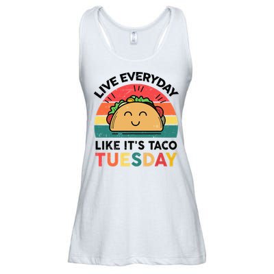 Taco Taco Tuesday Mexican Fiesta Women Boy Funny Ladies Essential Flowy Tank