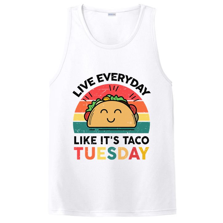 Taco Taco Tuesday Mexican Fiesta Women Boy Funny PosiCharge Competitor Tank