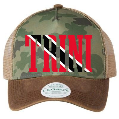 Trinidad & Tobago Trini Trinidadian Flag Pride Legacy Tie Dye Trucker Hat