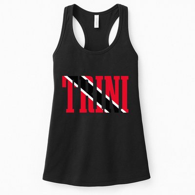 Trinidad & Tobago Trini Trinidadian Flag Pride Womens Tank Top