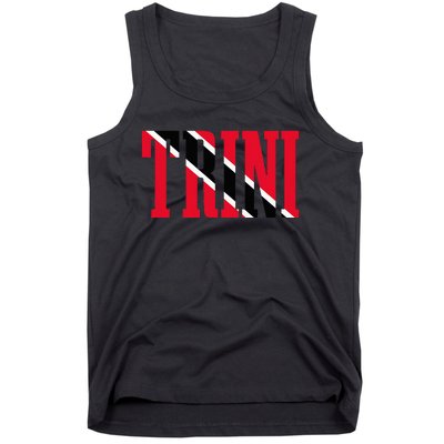 Trinidad & Tobago Trini Trinidadian Flag Pride Tank Top